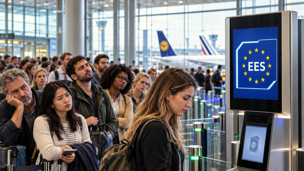 Aéroports d’Allemagne et de France : les nouveaux contrôles automatisés ont surtout créé des files d’attente