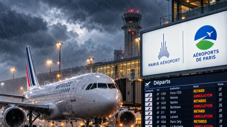 Aéroports d’Île-de-France et de l’Ouest : le ministre des Transports prévient de « retards et annulations » de vols