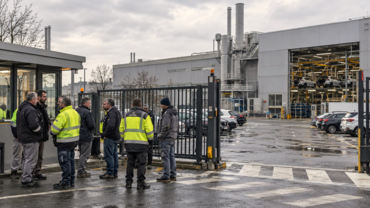 Automobile : le groupe suspend la production de quatre usines françaises jusqu’à la fin du mois Automobile : le groupe suspend la production de quatre usines françaises jusqu’à la fin du mois