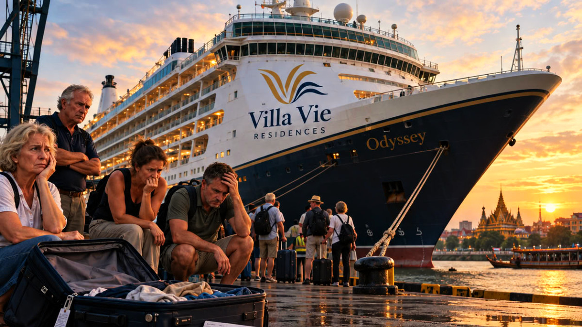 Cambodge : un bateau de croisière abandonne plus de 200 passagers lors d’une escale