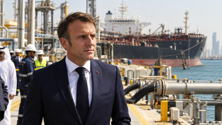 Carburant : Emmanuel Macron sécurise 200.000 tonnes de diesel supplémentaires par mois aux Émirats et au Bahreïn Carburant : Emmanuel Macron sécurise 200.000 tonnes de diesel supplémentaires par mois aux Émirats et au Bahreïn