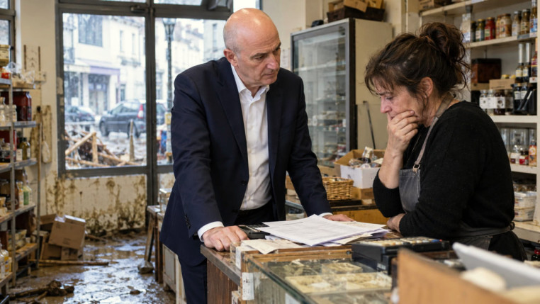 Commerçants sinistrés : Roland Lescure annonce un prêt à taux zéro pour la trésorerie dès vendredi Commerçants sinistrés : Roland Lescure annonce un prêt à taux zéro pour la trésorerie dès vendredi