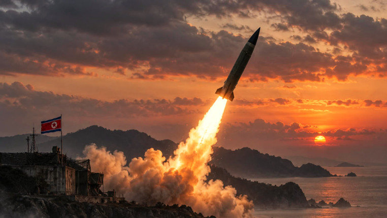 Corée du Nord : une dizaine de missiles balistiques tirés vers la mer du Japon Corée du Nord : une dizaine de missiles balistiques tirés vers la mer du Japon