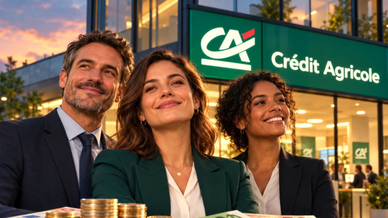 Crédit agricole va accorder une augmentation générale à ses 77.000 salariés