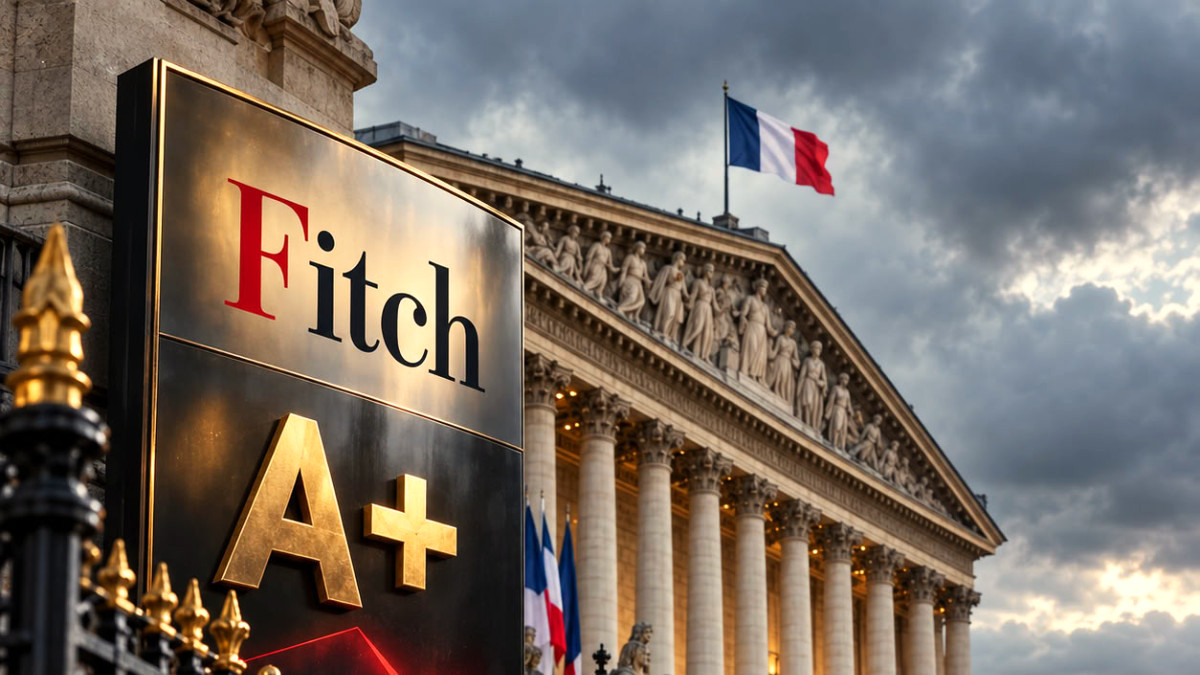 Fitch maintient la note A+ de la France mais abaisse sa perspective