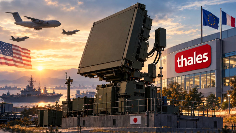Japon : dépendant à 95 % des États-Unis pour ses importations militaires, il se tourne vers l’Europe avec Thales