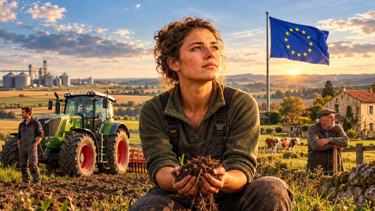 PAC : les 27 pays de l’UE négocient entre grandes exploitations, retraités, petites fermes et jeunes खेती