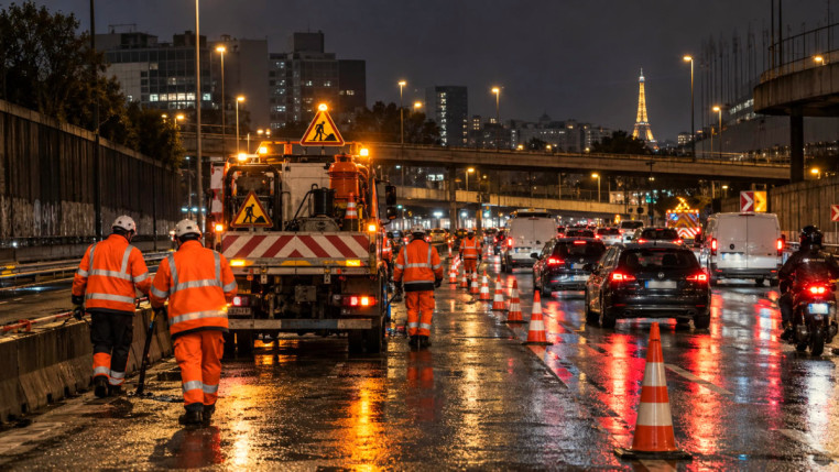 Périphérique : des travaux vont perturber la circulation pendant quatre nuits Périphérique : des travaux vont perturber la circulation pendant quatre nuits