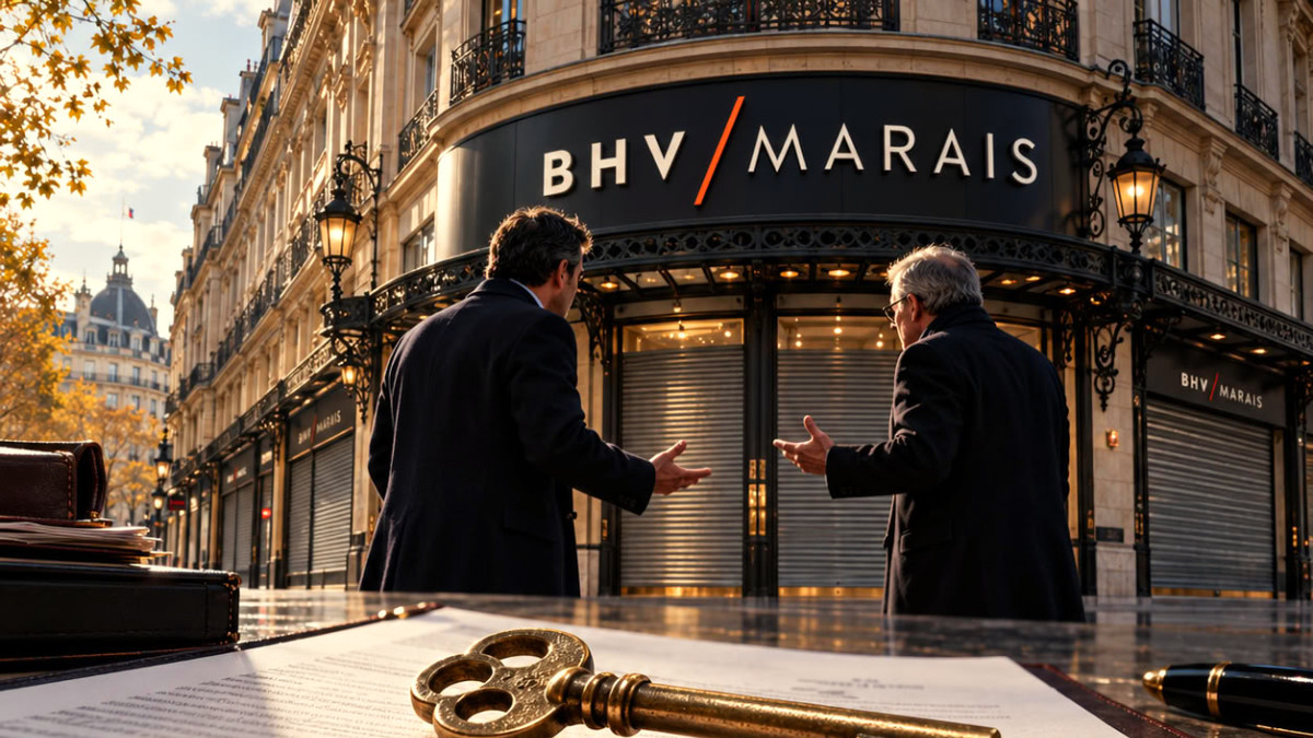 Le propriétaire des murs du magasin parisien réfute toute responsabilité dans son redressement judiciaire