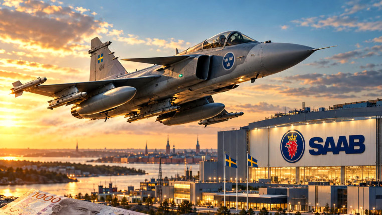 Saab triple ses commandes après la commande ukrainienne de 16 Gripen et engrange des milliards Saab triple ses commandes après la commande ukrainienne de 16 Gripen et engrange des milliards