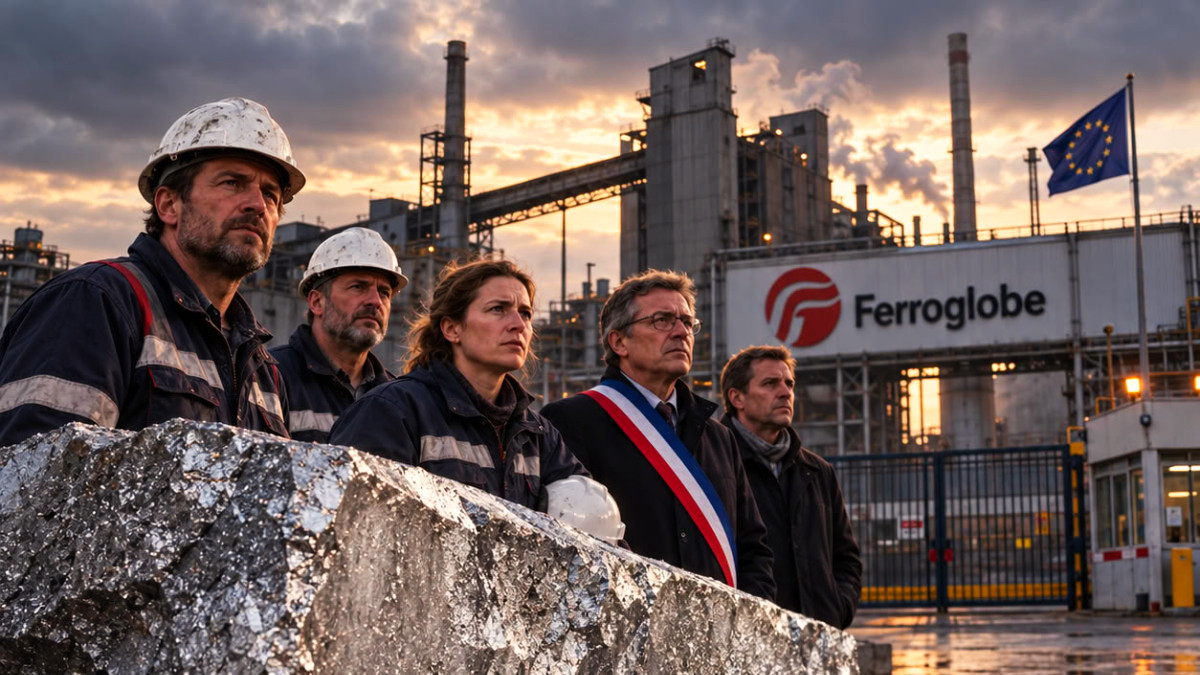 Silicium français : salariés et élus demandent à Bruxelles de le sauver face aux importations chinoises