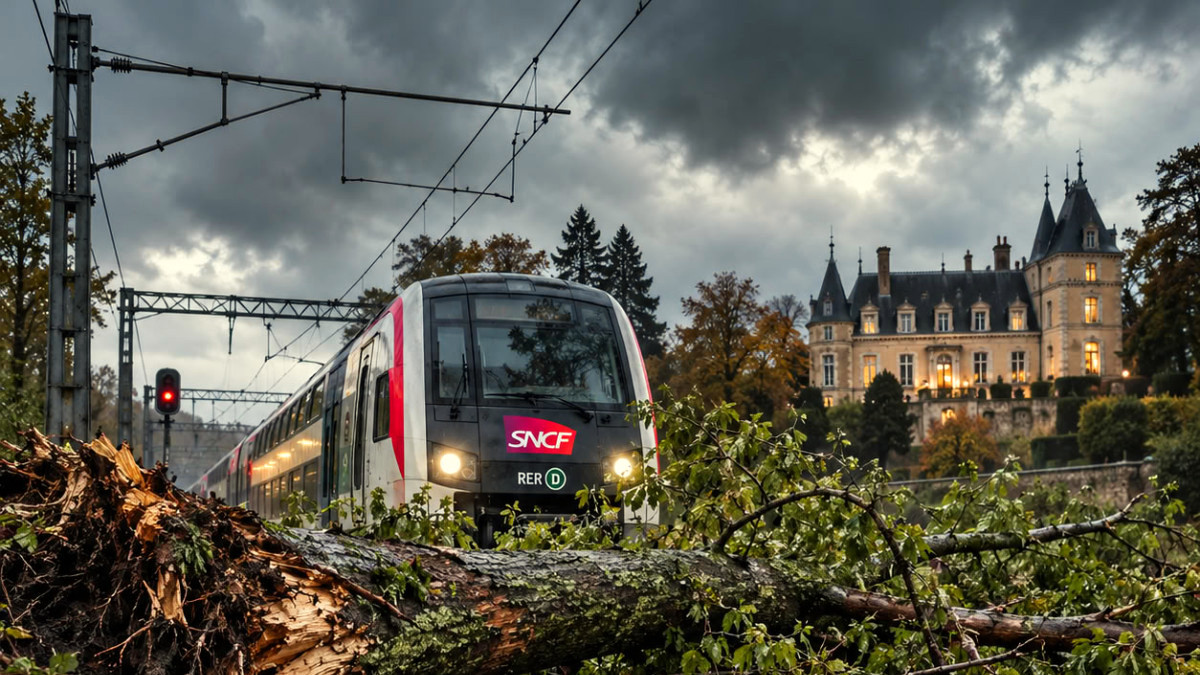La SNCF porte plainte contre le propriétaire du château de la  » Star Academy  » après des chutes d’arbres sur les voies du RER