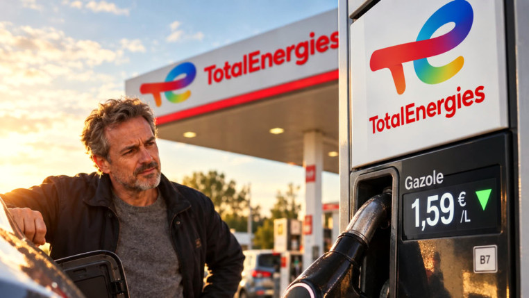 TotalEnergies : le prix du gazole baissera dans plus de 700 stations dès samedi