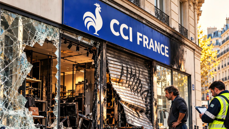 Les violences des 17 et 24 octobre ont touché plus de 2.500 commerces, dont près de la moitié fortement dégradés Les violences des 17 et 24 octobre ont touché plus de 2.500 commerces, dont près de la moitié fortement dégradés